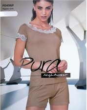Pure Women's Silk Half Sleeve Pajamas Art. PO496