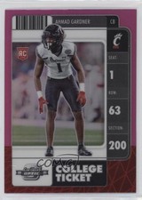 2022 Chronicles Draft Picks Contenders Optic Pink Prizm Ahmad Gardner Sauce sq1