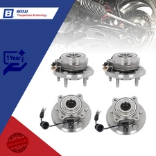 Front Rear Wheel Bearing Hubs Assembly Kit For Chevy Equinox Captiva Sport 1pc