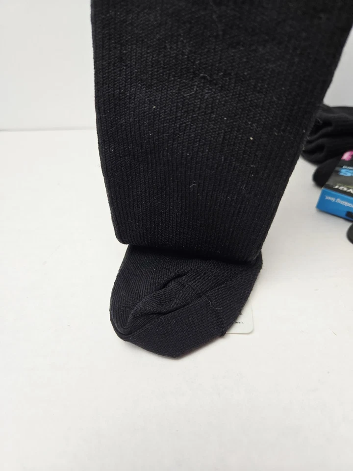 Fox River Mujer Calcetines Scubs 2 Pares NUEVO Negro Talla Mediana Foto 3 de 4