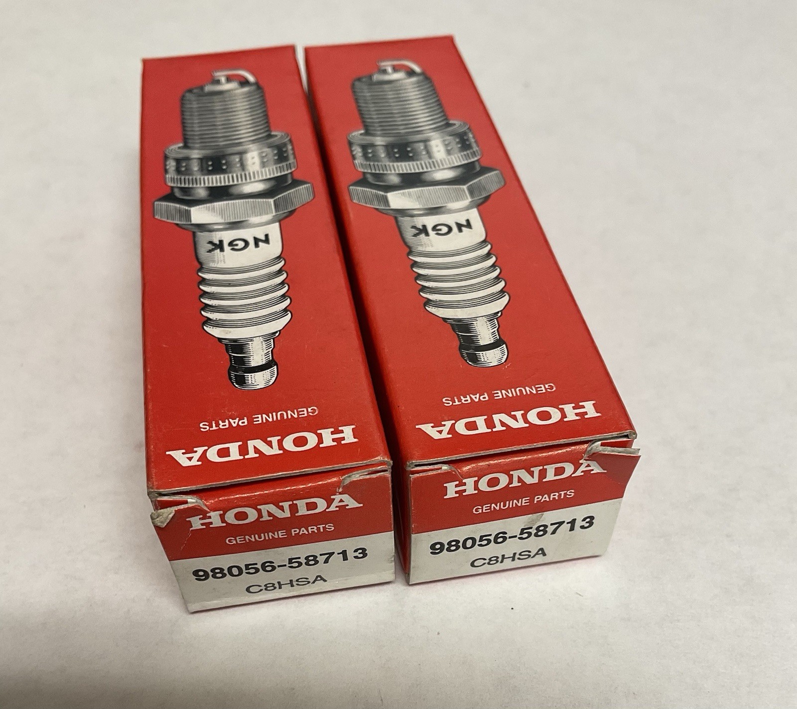 HONDA NGK C8HSA Spark Plugs  SET OF 2  KAWASAKI NINJA 250R