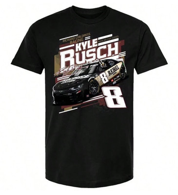 Kyle Busch #8 Rebel Bourbon Signature Car Limited Edition Nascar T-Shirt