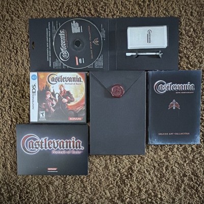 Konami Castlevania Portrait of Ruin Nintendo DS Deluxe Art Collection CIB Tested