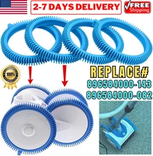 Front & Rear Back Tires with Super Hump for 2X 4X & Pressure Pool Cleaners Wheel