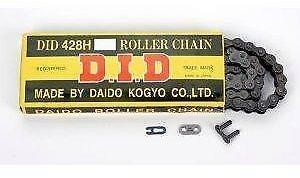D.I.D 428 Standard Series Non O-Ring Chain - 132 Links Motorcycle Street Bike