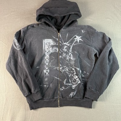 Travis Scott MetLife Concert Exclusive Black Zip Up Men s Large