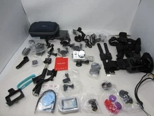 Underwater Action Camera W/ Memory Card & GoPro Compatible Accessories White
