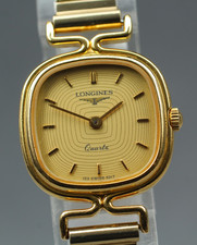 [Exc+5]  LONGINSE 153 6917 All gold Women's 19mm Quartz watch From JAPAN