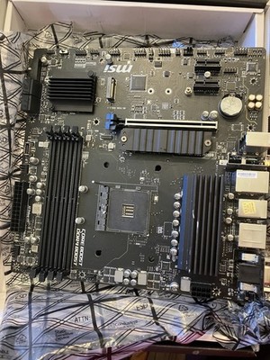MSI B550m pro ATX Socket AM4 AMD DDR4 4-DIMM M.2 PCIe HDMI USB On-Board Audio