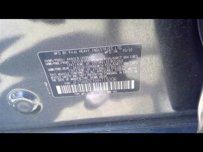 Shifter FORESTER  2011 Transmission Shift 900352
