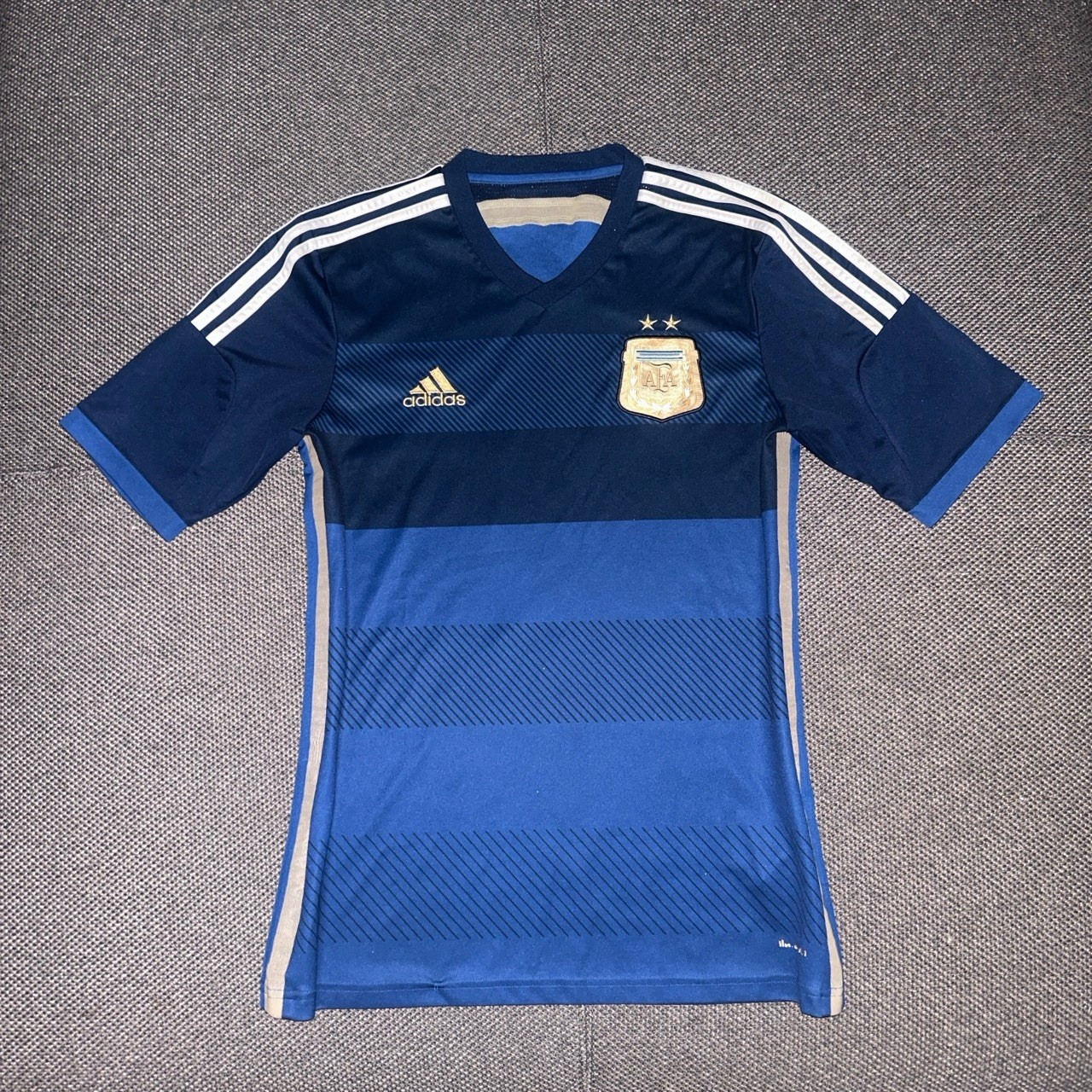 Adidas Argentina National Team Blue 2014 Away Stadium Jersey Men’s Size Medium M