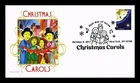 US COVER CHRISTMAS CAROLS FIRST DAY ISSUE PANDA CACHET