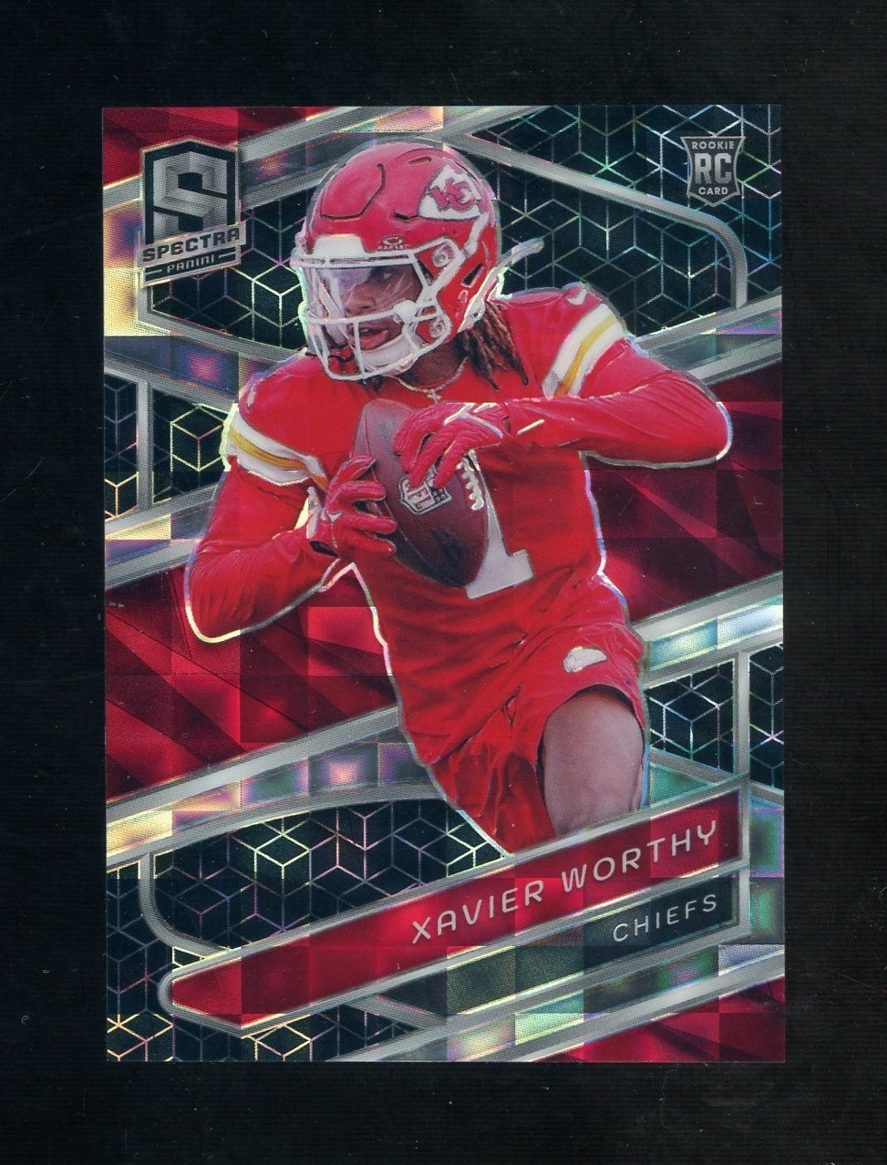 2024 Panini Spectra Spectris Pandora #7 Xavier Worthy Chiefs RC Rookie 19/30