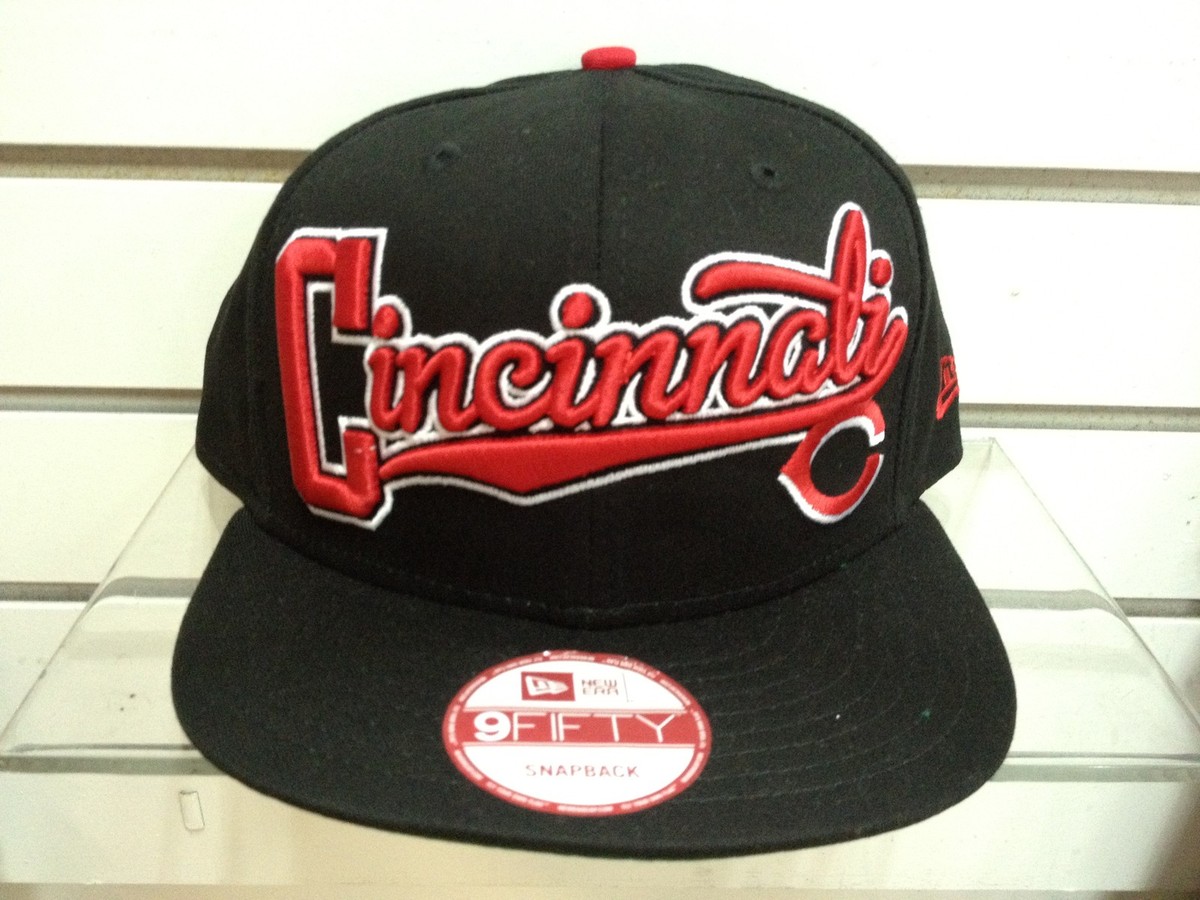 CINCINNATI REDS block script MLB baseball cap New Era