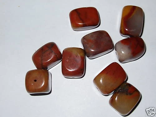 -Pietre Dure Forate Cristalloterapia- CALCITE ROSSA