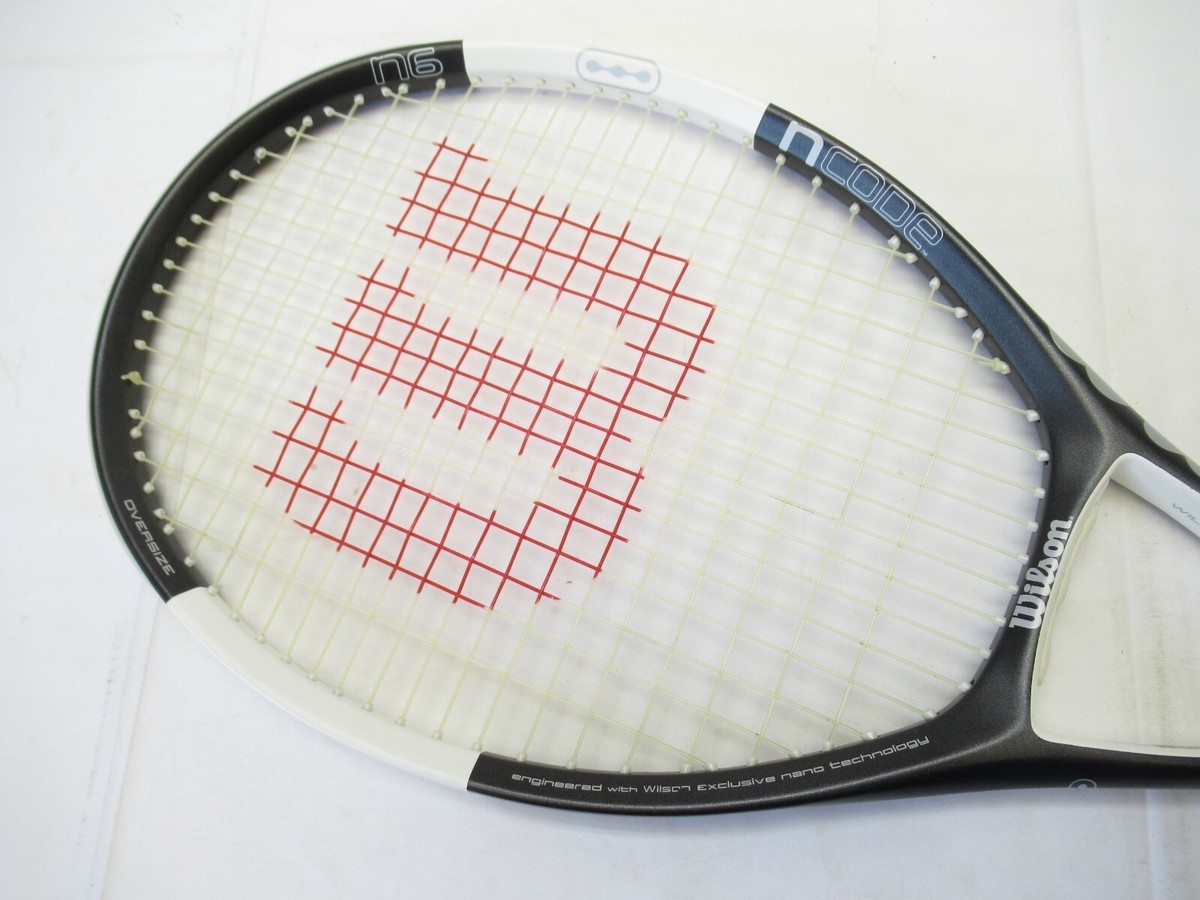 NEW OLD STOCK** WILSON NCODE N6 110 TENNIS RACQUET (4 3/8