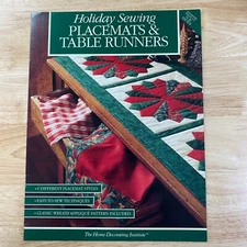 Quilting--The Home Decorating Institute-Holiday Sewing Placemats & Table Runners