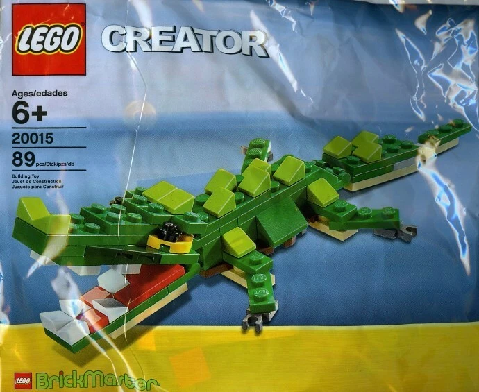 LEGO Creator Crocodile 20015 Used. In good complete condition w Instructions