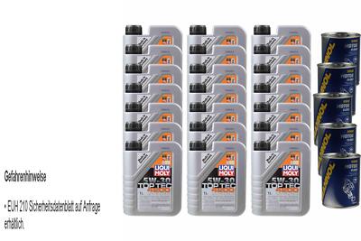 21L Motoröl Liqui Moly Top Tec 4200 5W-30 5x MANNOL Motor Flush ADDITIV