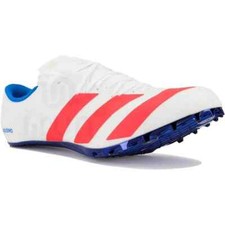 Adidas Adizero Prime SP Sprint Track Shoes Spikes Red White Blue Sz 11.5 GY0895