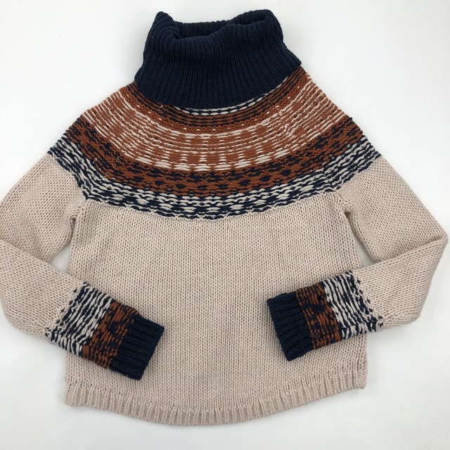 Madewell Brookdale Fair Isle Turtleneck 