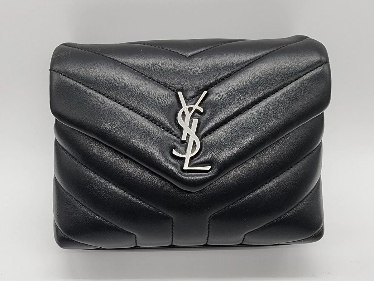 Yves Saint Laurent Mini Loulou Matelasse Leather Crossbody Handbag