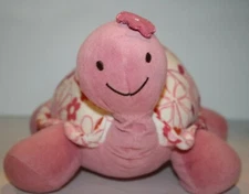 CoCaLo Baby Once Upon A Pond Nursery Pink Plush Turtle 12" Toy Stuffed Animal