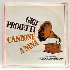 Gigi Proietti - Canzone A Nina; vinyl 45RPM 7" unplayed Gigi Proietti - Canzone A Nina; vinyl 45RPM 7" unplayed