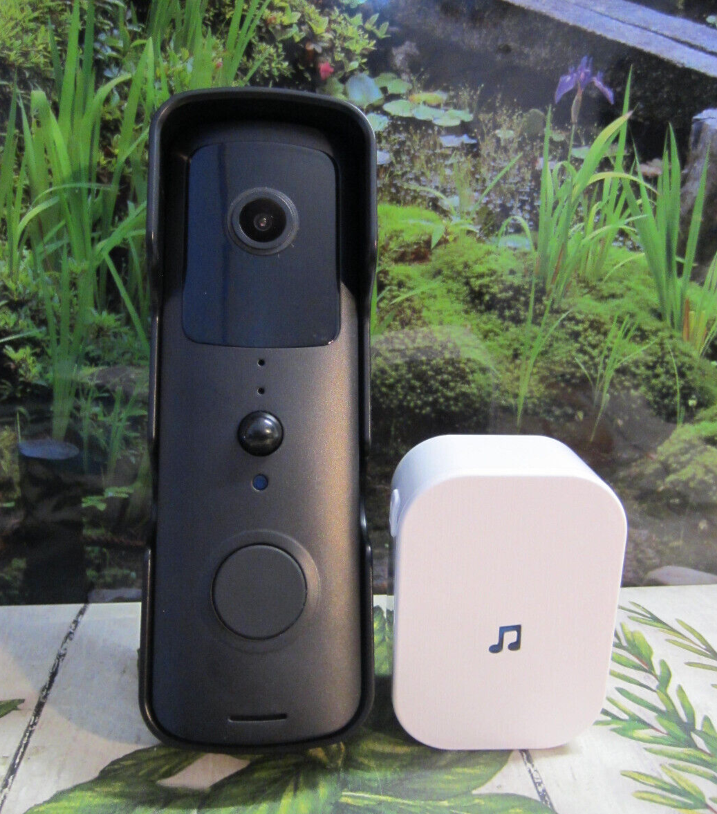 VIDEO DOORBELL  & CHIME SMART WIRELESS USB RECHARGABLE (UP TO 2 YEARS RUNTIME)-image