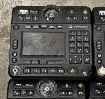5x MOTOROLA PMUN1045C O9 CONTROL HEAD For APX 6500 7500 8500 RADIO