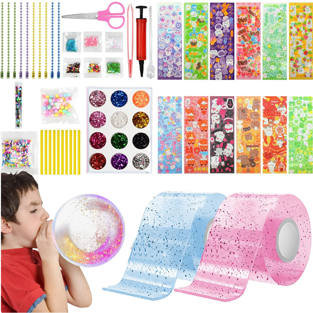 Nano Tape Bubble Kit de création de bulles pour enfants, Nano Tape Bubbles