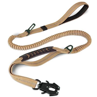 Amazon 26 Ft Retractable Dog Leash Tactical Dog Leash Heavy Duty,4