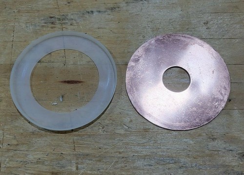 Moonshine Thumper Wide Mouth Mason Jar 32oz Copper Disk + Gasket for 3/4" pipe