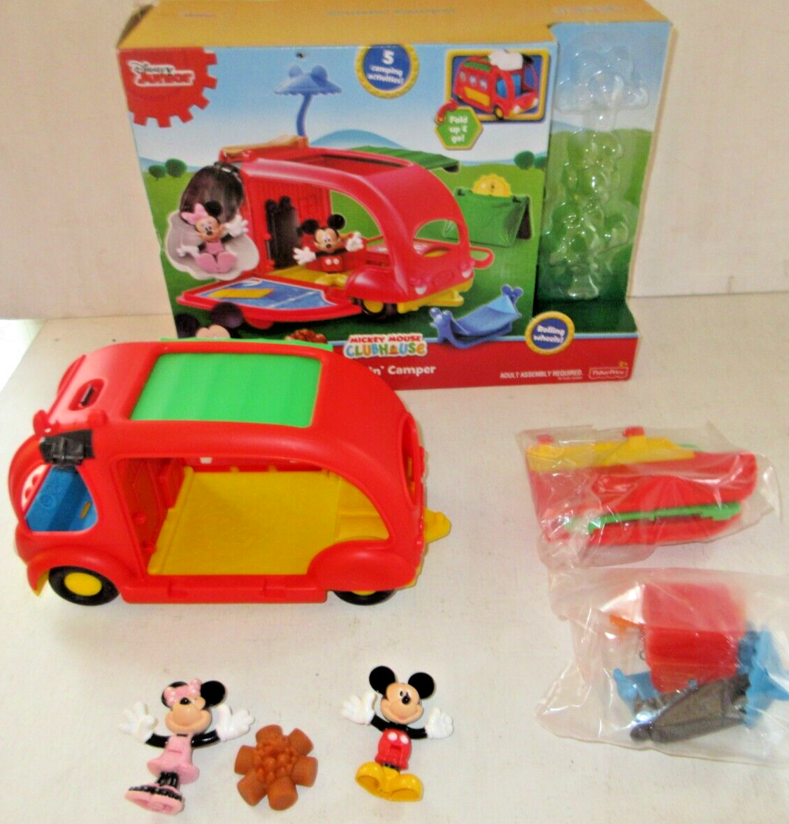 Disney Mickey Mouse Club House Cruisin' Camper Playset - Main Image
