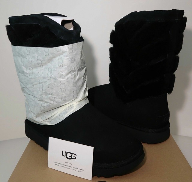 tania ugg boots black