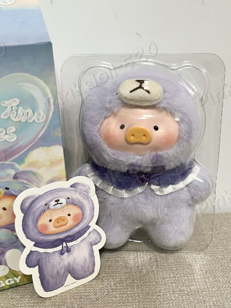 LuLu the Piggy Joyful Time Series Romantic Teddy Vinyl Face Plush