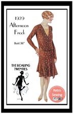 1920s Flapper Afternoon Frock Vintage Sewing Pattern - Copy 