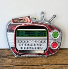 2008 - Irwin Toys Million Dollar Password, Electronic Handheld Game, Works