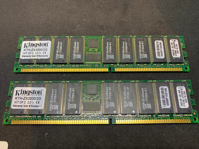 Kingston　メモリ Kingston 2GB KTH-ZX2000/2G PC2100 266MHz ECC Registered Server