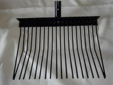 Bollengabel Dunggabel Metall stabile Spänegabel Mistgabel Waldhausen schwarz