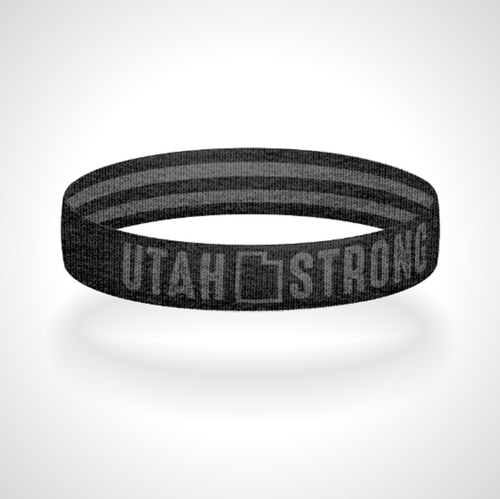 Pick Your State - Blackout Strong Reversible Wristband Bracelet - All 50 States - Picture 45 of 51