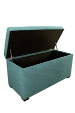 MJL Furniture Designs Angela Collection Button Tufted Upholstered Lift Top