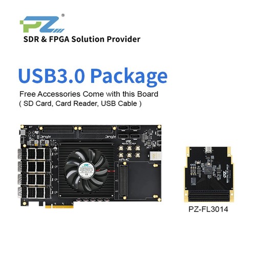 Puzhi FPGA Development Board Xilinx Virtex UltraScale+ XCVU9P XCVU13P FMC PCIE - Picture 12 of 13