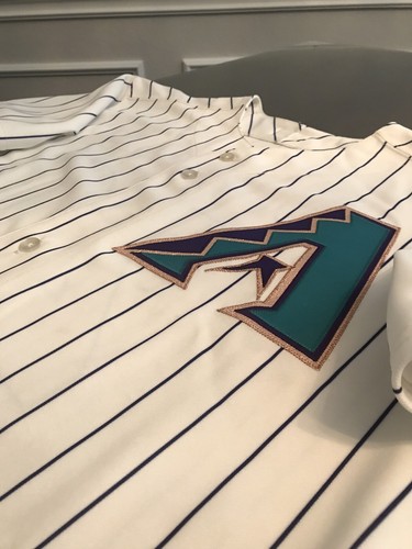 Autographed Luis Gonzalez #20 Arizona Diamondbacks Team Issued Majestic Jersey - Picture 11 of 11