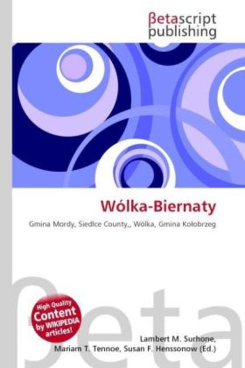 Wólka-biernaty Lambert M. Surhone (u. A.) Taschenbuch Englisch Ean