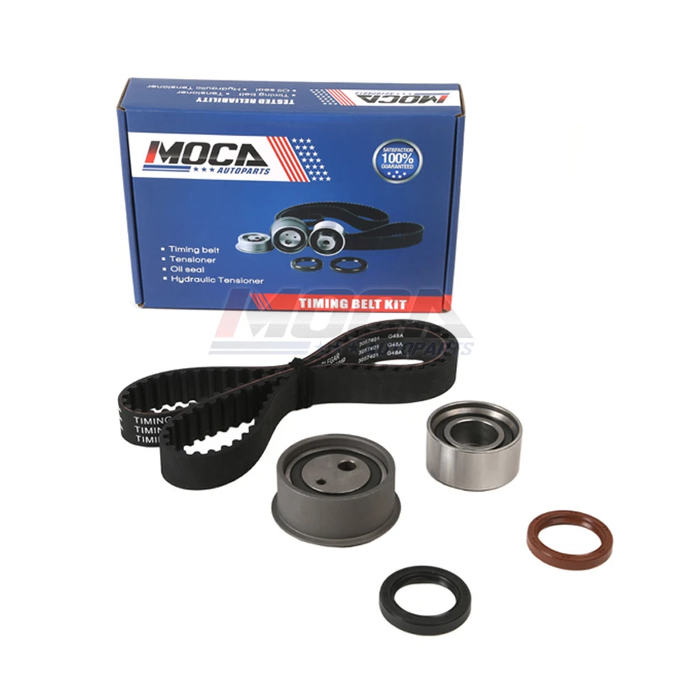 Kit de bomba de agua de correa de distribución para 97-06 Hyundai Elantra Tiburon Kia 2.0L 16V G4GF Foto 3 de 4