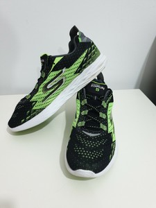 skechers go run 5 mens green
