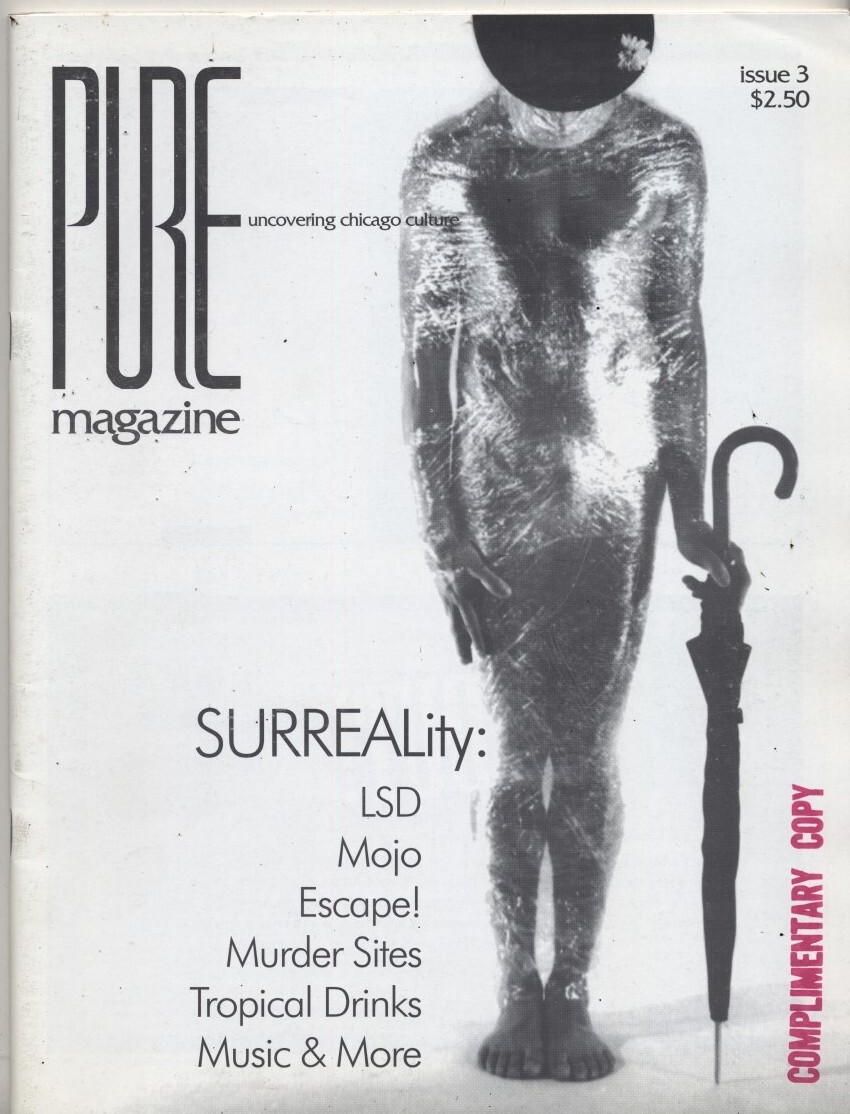 Pure Magazine; #3 1993; Uncovering Chicago Culture | eBay