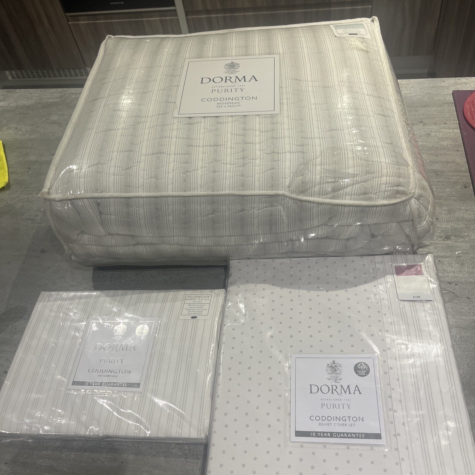 Dorma Coddington Bedding Set Includes Bedspread Duvet Cover Set