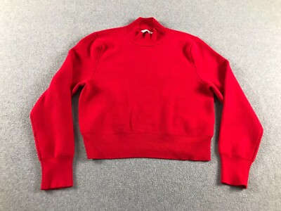 Abercrombie&Fitch ヘンリーネック 赤 古着 ロンt 海外